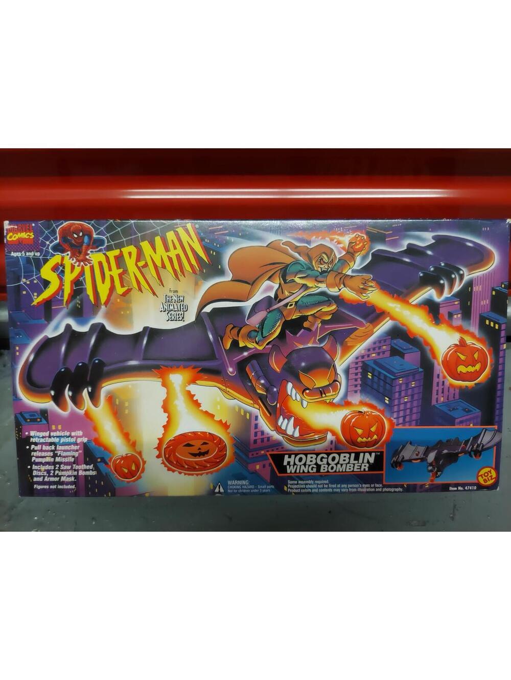 Spider-Man Hobgoblin Wing Bomber Action Figure Vehicle